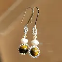 Tiger's eye Earrings