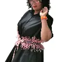 Ostrich feather Belt