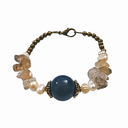Semi-precious stone brac