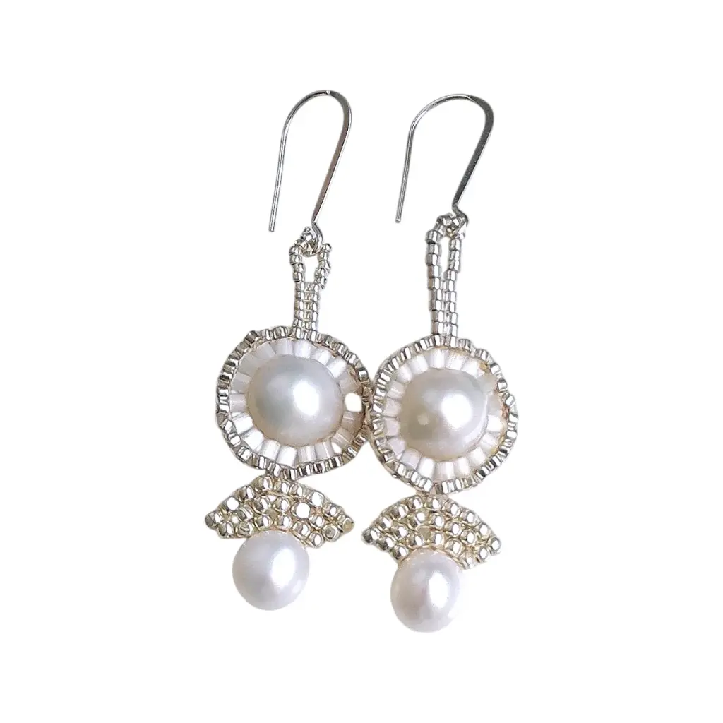 Angelic Freshwater Pearl Earrings