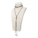 Olive Green Baroque Pearl Necklace