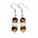 Elegant Tiger's eye Earrings