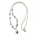 Freshwater Pearls & Swarovski crystal necklace 