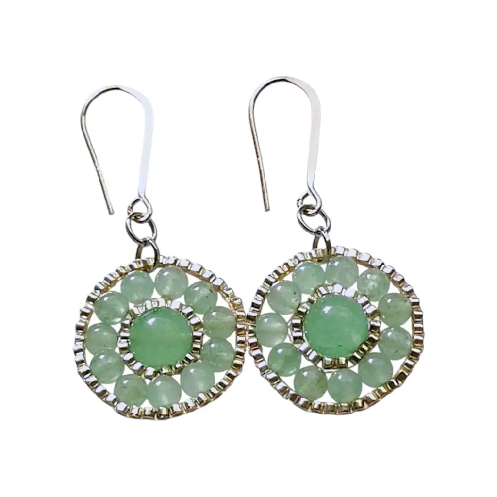 Aventurine Earrings