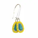 Multicoloured Crystal beaded Earring