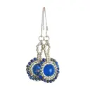 Blue gemstones with Lapis stones