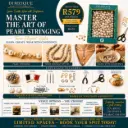“Master the Art of Pearl Stringing: Three Elegant Styles” 