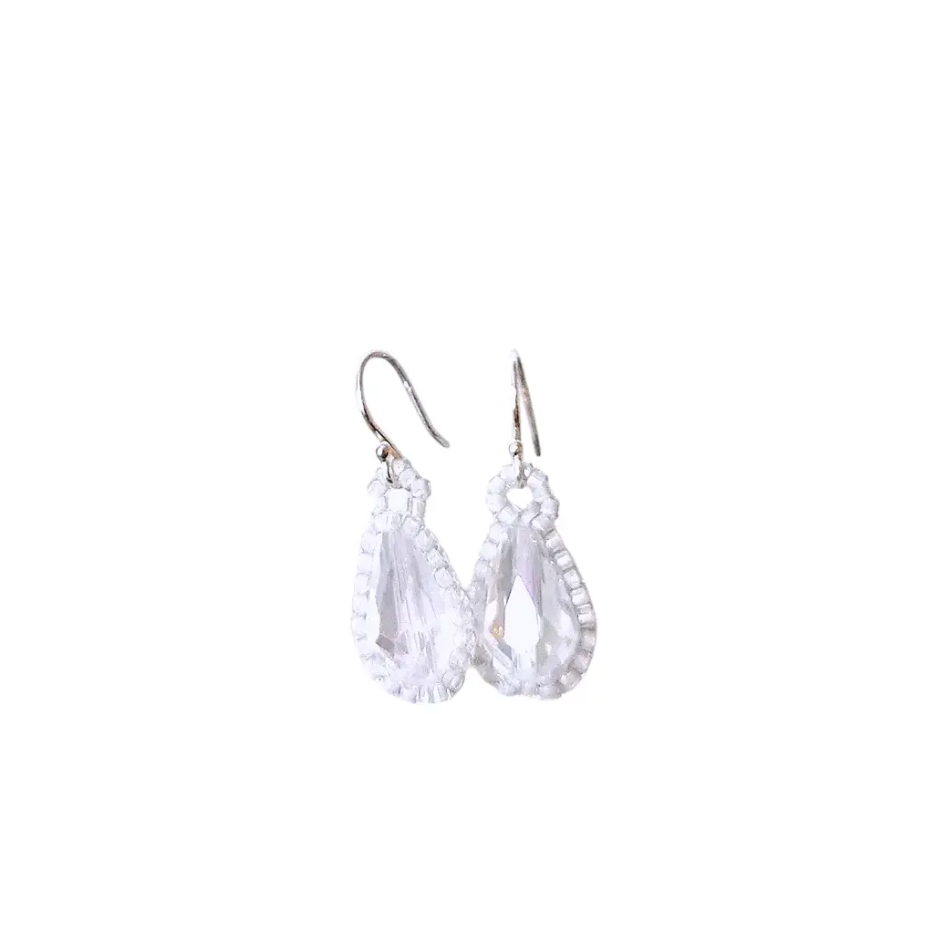 Crystal Teardrop Earring