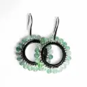 Green aventurine Earring