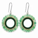 Green aventurine Earring