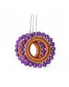 Amethyst Crochet Statement Earrings