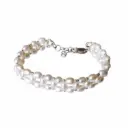 Pearl Lattice Weave Bracelet