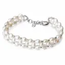 White Freshwater Pearl Bracelet