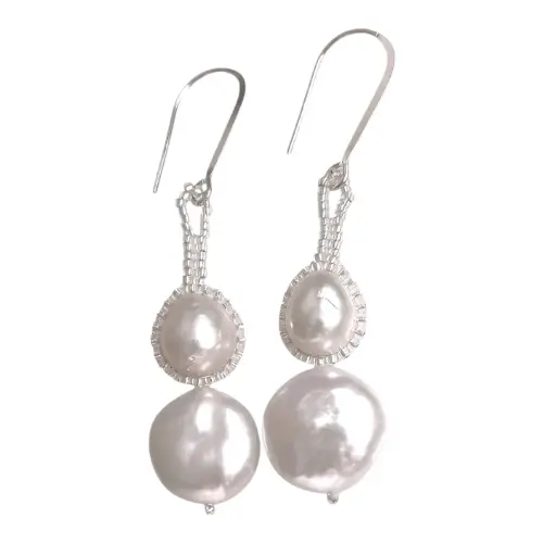 Baroque Freshwater Pearl Earrings