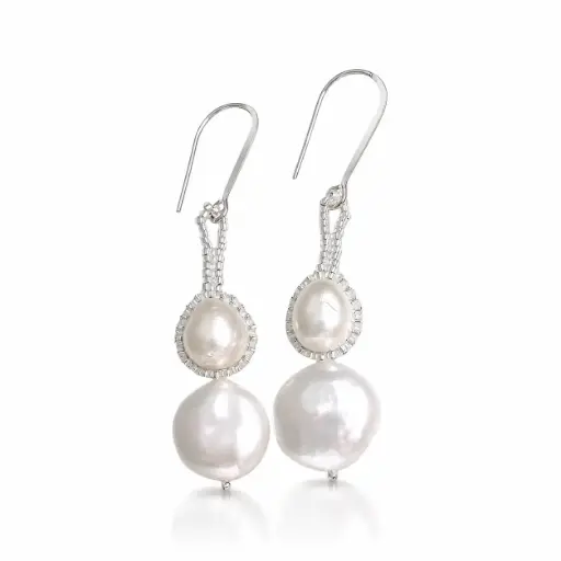 Baroque Freshwater Pearl Earrings