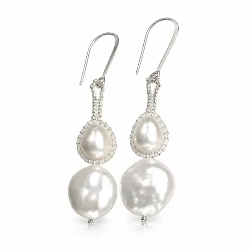 Baroque Freshwater Pearl Earrings