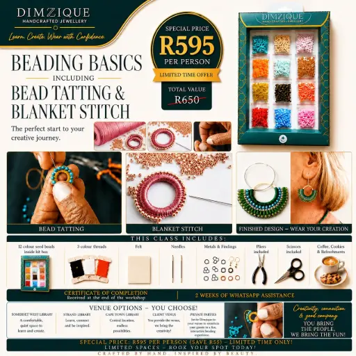 Create Your Own Beaded Earrings Workshop