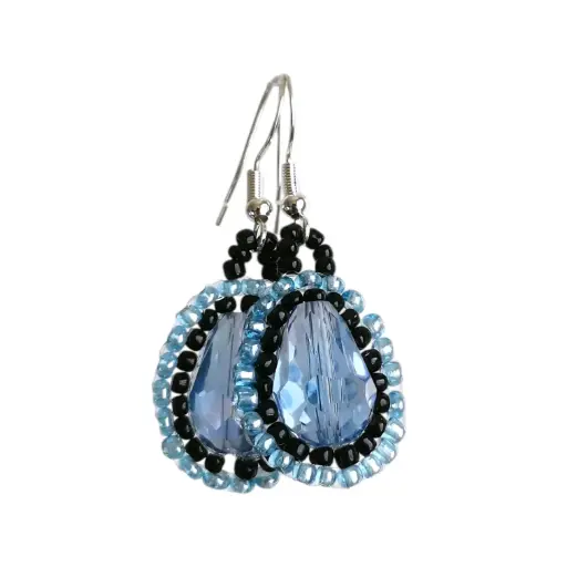 Crystal Teardrop Earring