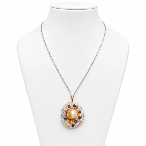 Amethyst & Freshwater Pearl Necklace